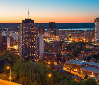 Aerial View of Hamilton